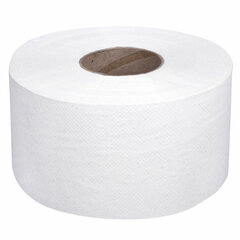 Бумага туалетная ЛЮБАША (Система T2) 1-слойная 12 рулонов по 200 метров, отбеленная, 124546