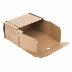 Короб архивный с клапаном А4 (260&times;325 мм), 150 мм, до 1400 листов, плотный, микрогофрокартон, BRAUBERG, 124849