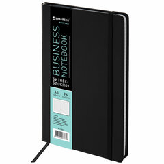Изображение товара Бизнес-блокнот BRAUBERG "Select" А5, 96 листов, черный