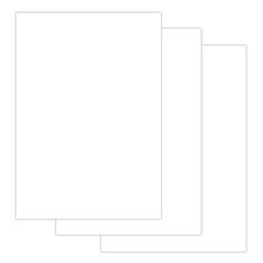 Папка для черчения А4, 210&times;297 мм, 20 л., 160 г/<wbr/>м<sup>2</sup>, без рамки, BRAUBERG (2 вида), 125235