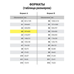 Папка для гуаши и акварели БОЛЬШОГО ФОРМАТА (297х380 мм) А3, 20 л., целлюлозная бумага, 160 г/м2, "Весенний лес", ПГА3/20