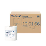 Бумага протирочная с центральной вытяжкой 275 м, Tellus/TORK (M2) UNIVERSAL, 1-слойная, белая, КОМПЛЕКТ 6 рулонов, 120166