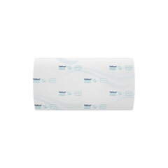 Полотенца бумажные 200 шт., Tellus/<wbr/>TORK (H3) ADVANCED, КОМПЛЕКТ 20 пачек, 2-слойные, белые, 23&times;23 см, V-сложение, 290184