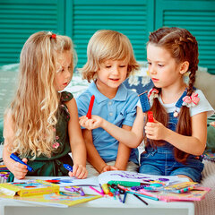 Блокнот для рисования, А4, 40 л., обложка офсет, ПИФАГОР, 200&times;285 мм, &laquo;Лебеди/<wbr/>Лев&raquo;, 126962