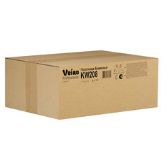 Полотенца бумажные 150 шт., VEIRO (Система H2) COMFORT, 2-слойные, белые, КОМПЛЕКТ 21 пачка, 32&times;21,6, W-сложение, KW208