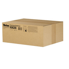 Полотенца бумажные 150 шт., VEIRO (Система H2) COMFORT, 2-слойные, белые, КОМПЛЕКТ 21 пачка, 32&times;21,6, W-сложение, KW208