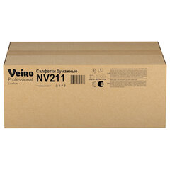 Салфетки VEIRO Professional (Система N4), Comfort, КОМПЛЕКТ 15 шт. х 220 шт., 2-слойные, белые, 21&times;16,2, V, NV211