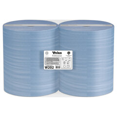 Бумага протирочная VEIRO (Система W1), КОМПЛЕКТ 2 шт., 1000 листов в рулоне, 33&times;35 см, 2-слойная, Comfort, W202