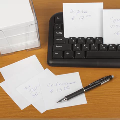 Блок для записей в боксе, 9&times;9&times;9 см, плотность 80 г/<wbr/>м<sup>2</sup>, белизна 95-98%, ОФИСМАГ, 127798