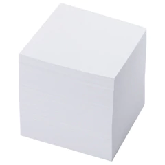 Блок для записей в боксе, 9&times;9&times;9 см, плотность 80 г/<wbr/>м<sup>2</sup>, белизна 95-98%, ОФИСМАГ, 127798