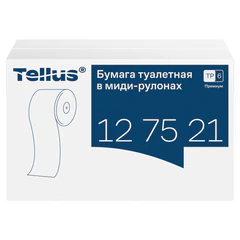 Бумага туалетная 90 м, Tellus/<wbr/>TORK (Система Т6) PREMIUM, КОМПЛЕКТ 27 рулонов, 2-слойная, белая, 127520/<wbr/>127521