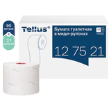 Бумага туалетная 90 м, Tellus/TORK (Система Т6) PREMIUM, КОМПЛЕКТ 27 рулонов, 2-слойная, белая, 127520/127521