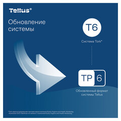 Бумага туалетная 90 м, Tellus/<wbr/>TORK (Система Т6) PREMIUM, КОМПЛЕКТ 27 рулонов, 2-слойная, белая, 127520/<wbr/>127521