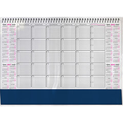 Планинг настольный недатированный ЕЖЕМЕСЯЧНИК (490х350 мм), гребень, 12 л., календарь на 4 года, 18с8