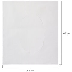 Покрытия на унитаз LAIMA, ADVANCED, 1/<wbr/>4 сложения, КОМПЛЕКТ 100 шт., 37&times;41 см, 128813