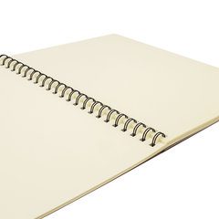 Скетчбук, слоновая кость 150 г/<wbr/>м<sup>2</sup>, 210&times;297 мм, 30 л., гребень, BRAUBERG ART CLASSIC, 128947