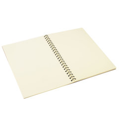 Скетчбук, слоновая кость 150 г/<wbr/>м<sup>2</sup>, 210&times;297 мм, 30 л., гребень, BRAUBERG ART CLASSIC, 128947