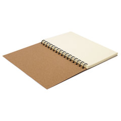 Скетчбук, слоновая кость 150 г/<wbr/>м<sup>2</sup>, 148&times;210 мм, 30 л., гребень, BRAUBERG ART CLASSIC, 128948