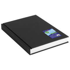 Скетчбук, слоновая кость 100 г/<wbr/>м<sup>2</sup>, 210&times;297 мм, 110 л., книжный твердый переплет, BRAUBERG ART CLASSIC, 128957