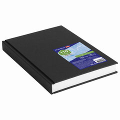 Скетчбук, слоновая кость 100 г/<wbr/>м<sup>2</sup>, 148&times;210 мм, 110 л., книжный твердый переплет, BRAUBERG ART CLASSIC, 128958