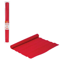 Бумага гофрированная/<wbr/>креповая, 110 г/<wbr/>м<sup>2</sup>, 50&times;250 см, красная, ОСТРОВ СОКРОВИЩ, 129148