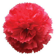 Бумага гофрированная/<wbr/>креповая, 110 г/<wbr/>м<sup>2</sup>, 50&times;250 см, красная, ОСТРОВ СОКРОВИЩ, 129148