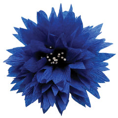 Бумага гофрированная/<wbr/>креповая, 110 г/<wbr/>м<sup>2</sup>, 50&times;250 см, синяя, ОСТРОВ СОКРОВИЩ, 129152