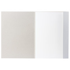 Папка для черчения А4, 210&times;297 мм, 10 л., 200 г/<wbr/>м<sup>2</sup>, без рамки, ватман ГОЗНАК КБФ, BRAUBERG, 129227