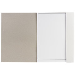 Папка для черчения А4, 210&times;297 мм, 10 л., 160 г/<wbr/>м<sup>2</sup>, рамка горизонтальный штамп, ПИФАГОР, 129230