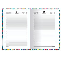 Ежедневник датированный на 4 года А5 135&times;207 мм BRAUBERG ламинированный 192 л., &laquo;Оптимизм&raquo;, 129237