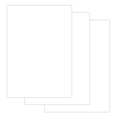 Папка для черчения БОЛЬШАЯ А3, 297&times;420 мм, 24 л., 200 г/<wbr/>м<sup>2</sup>, без рамки, ватман ГОЗНАК КБФ, BRAUBERG, 129254