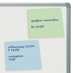 Блок самоклеящийся (стикеры) STAFF PROFIT ПАСТЕЛЬНЫЙ, 76&times;76 мм, 400 листов, 4 цвета, 129352
