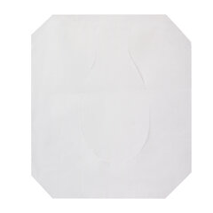 Покрытия на унитаз LAIMA (Система V1), UNIVERSAL, 1/<wbr/>2 сложения, КОМПЛЕКТ 250 шт., 37&times;42 см, 129539