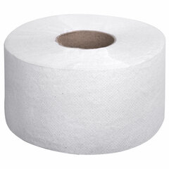 Бумага туалетная ЛЮБАША (Система T2) 1-слойная 12 рулонов по 200 метров, цвет серый, 129571