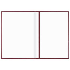 Папка адресная бумвинил &laquo;НА ПОДПИСЬ&raquo;, А4, бордовая, индивидуальная упаковка, STAFF &laquo;Basic&raquo;, 129577