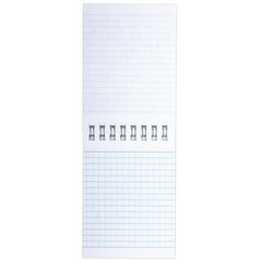 Блокнот МАЛЫЙ ФОРМАТ А7 75&times;105 мм, 40 л., гребень, картон, клетка, BRAUBERG, &laquo;Черный стиль&raquo;, 129855