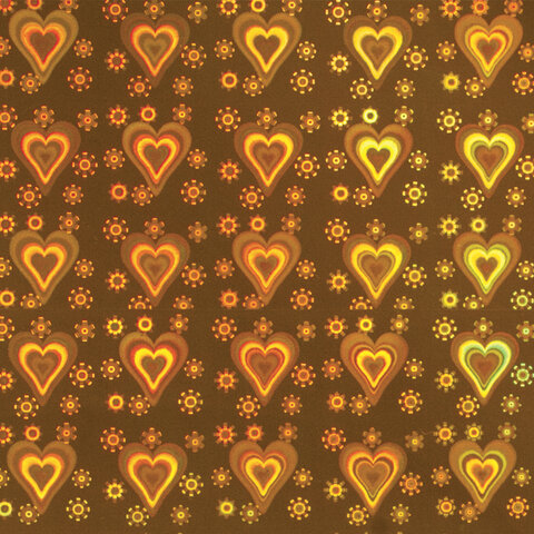 Цветной картон А4 ГОЛОГРАФИЧЕСКИЙ, 8 листов, 8 цветов, 230 г/м2, "СЕРДЕЧКИ", ОСТРОВ СОКРОВИЩ, 129881