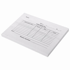 Бланк бухгалтерский, офсет, &laquo;Товарный чек&raquo;, А6 (98&times;136 мм), СПАЙКА 100 шт., STAFF, 130136