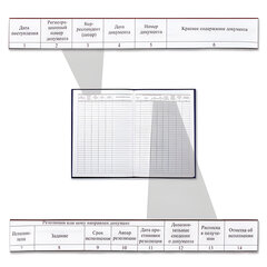 Журнал регистрации входящих документов, 96 л., бумвинил, блок офсет, А4 200&times;290 мм, BRAUBERG, 130146