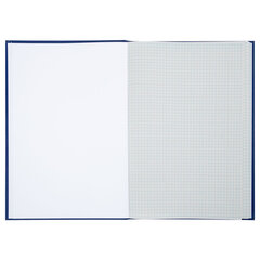 Книга учета 96 л., клетка, твердая, бумвинил, типографский блок, А4 200&times;290 мм, STAFF, 130214