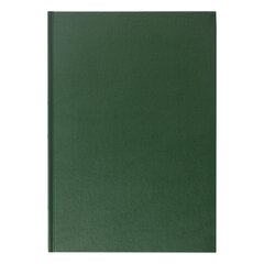 Книга учета 96 л., клетка, твердая, бумвинил, блок офсет, А4 200&times;290 мм, BRAUBERG, зеленая, 130222