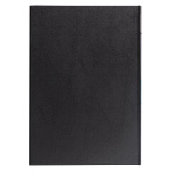 Книга учета 96 л., клетка, твердая, бумвинил, блок офсет, А4 200&times;290 мм, BRAUBERG, черная, 130223