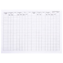 Бланк, офсет, &laquo;Путевой лист автобуса&raquo;, А4 (198&times;275 мм), СПАЙКА 100 шт., STAFF, 130271