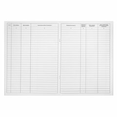 Журнал проверки противопожарного состояния помещений 48 л., картон, офсет, А4 (200&times;290 мм), STAFF, 130283