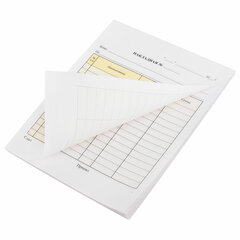 Накладная 2-слойная самокопирующаяся, А5 147&times;207 мм, КОМПЛЕКТ 5 книжек по 50 шт., STAFF, 130287