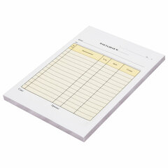 Накладная 2-слойная самокопирующаяся, А5 147&times;207 мм, КОМПЛЕКТ 5 книжек по 50 шт., STAFF, 130287