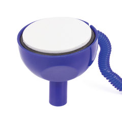 Ручка шариковая настольная BRAUBERG &laquo;Стенд-Пен&raquo;, СИНЯЯ, пружинка, корпус синий, линия 0,5 мм, 140195