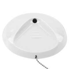 Ручка шариковая настольная BRAUBERG &laquo;Стенд-Пен Уайт2&raquo;, СИНЯЯ, цепочка, корпус белый, линия письма 0,5 мм, 141348