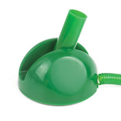 Ручка шариковая настольная BRAUBERG &laquo;Стенд-Пен&raquo;, СИНЯЯ, пружинка, корпус зеленый, линия письма 0,5 мм, 141350