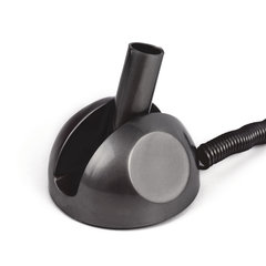 Ручка шариковая настольная BRAUBERG &laquo;Стенд-Пен&raquo;, СИНЯЯ, пружинка, корпус черный, линия письма 0,5 мм, 141351